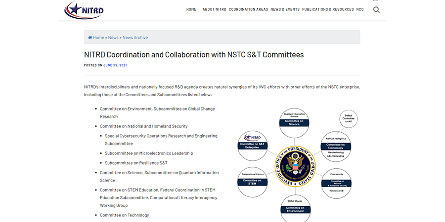 NITRD-NSTC-Collaborations